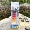 Portable Watercolor Paint Set: 12/18/24/36 Solid Colors for Students
