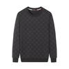 Septwolves Men's Xinjiang Cotton All-Over Print Round Neck Sweatshirt
