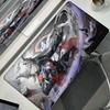 Arknights Mauspade Anime Mädchen Lappland Mauspade Gamer Große Schreibtischunterlage Mit Verriegeltem Rand XXL Gaming Teppich PC Tastatur Zubehör