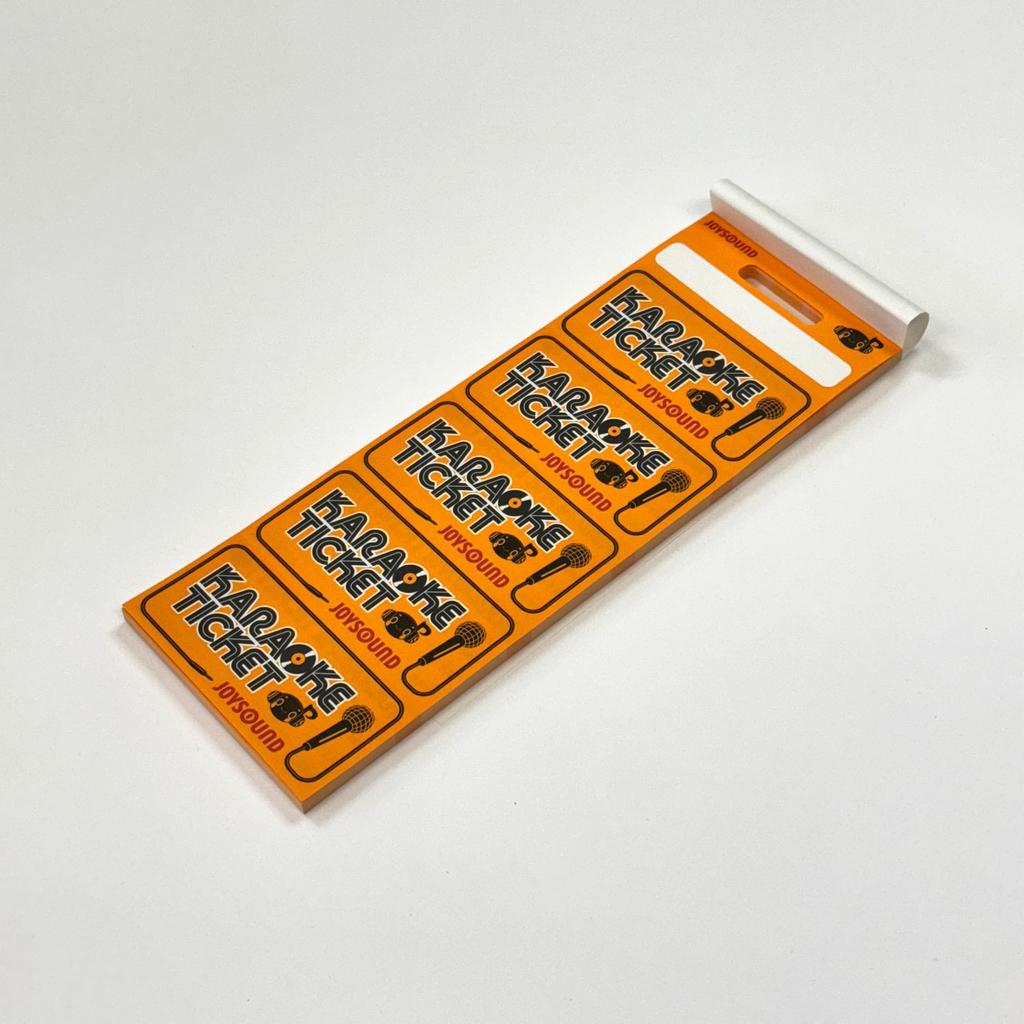 JOYSOUND Karaoke Ticket KARAOKE TICKET 5 Tickets X 50 250 Tickets / Tickets,
