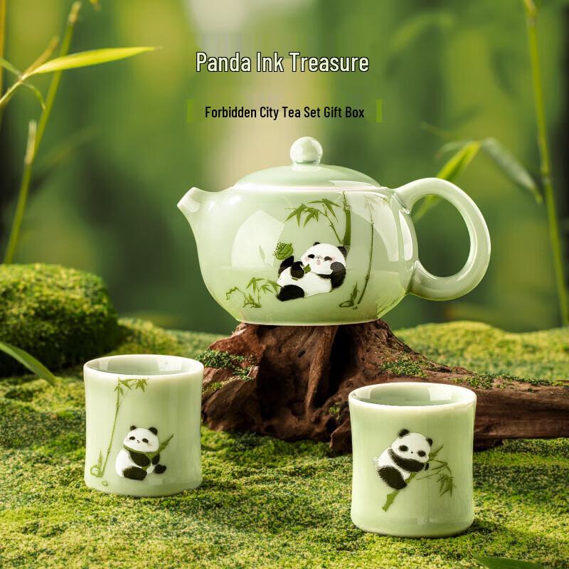 

Forbidden City Panda Tea Set