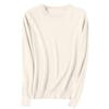 Girls Long Sleeve Pullover Sweater for Kids Soft Knit Crewneck Lightweight Casual Top for Children School Wear