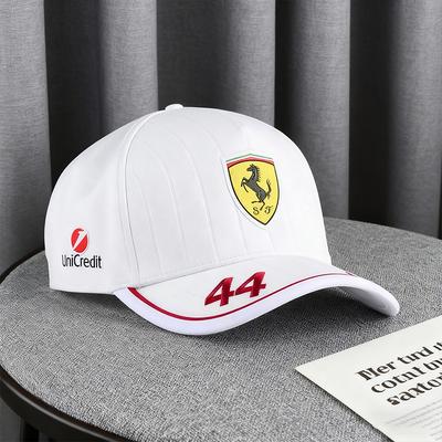 Embroidered Men Women Baseball Cap Outdoor Summer Racing Sports Hat Baseball Cap For Ferrari 488 Roma F8 SF9018121360 F4301575M