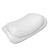 Bath Pillow High Elastic Soft Relaxing Portable Bathtub Pillow for Arc Round Oval Tubs White Length 31cm Width 20cm