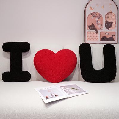 Kreatives DIY26 Englische Buchstabenkombination Kissen Liebe Plüschtiere Puppe Sofakissen Dekoration Ornamente