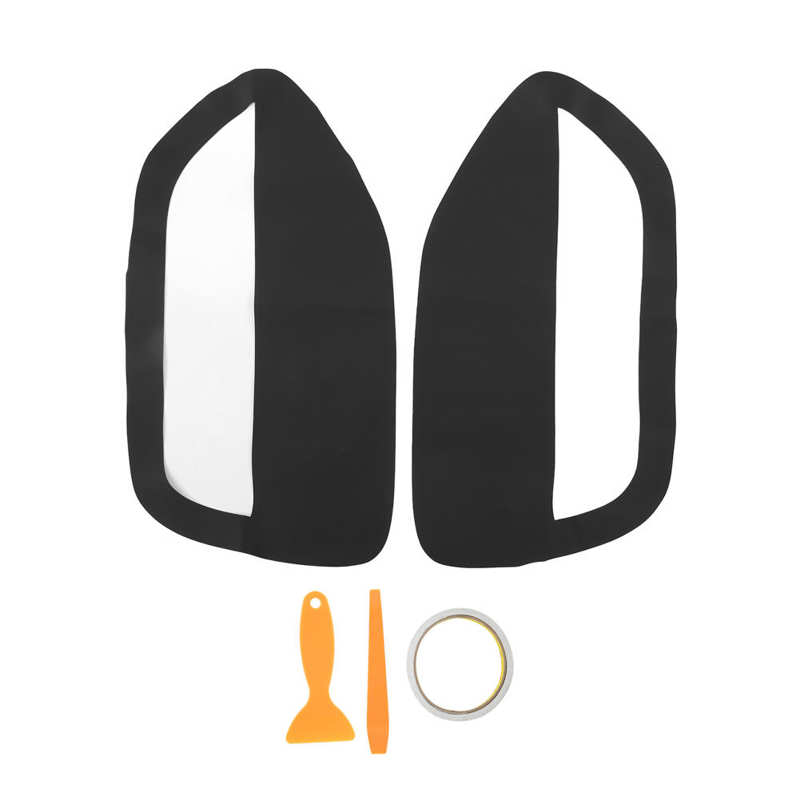 Dørpanel-innsatskortdeksel Dørpanel-innleggskorttrim Vanntett for oppgraderingserstatning for Ford Mustang