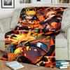 Anime-Print Blanket Warm Comfortable Flannel Blanket for Bedrooms, Sofas, Beds, Chairs, Picnics, Travel -LXR75