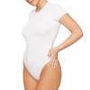 GMXIA Sommer Lässiger Kurzarm-Bodysuit für Damen
