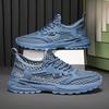 Men's Shoes Summer Mesh Breathable Fly-woven Mesh Shoes Men's Running Leisure Sports Thin Lightweight Beach Mesh Shoes 2024