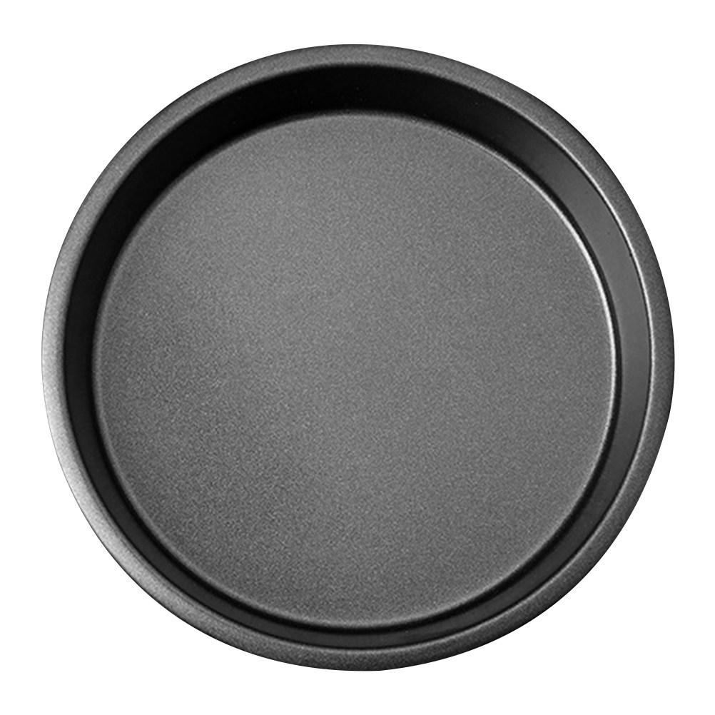 Heavy Duty Pizza Baking Pan Carbon Steel Non Stick Round Baking Tray for Cake Bread Oven Bakeware Kitchen Gadget