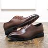 Fashion Classic Men's Leather Shoes Minimalist British Suit Style Office and Leisure Business Plus Size Leisure Daily Outdoor Shoes