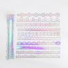 10Sheet Gold-Foil Lace Hollow-Out Material Paper, Exquisite Lace Patterns with Gold Foil for Hand Account, Scrapbook DIY Crafts
