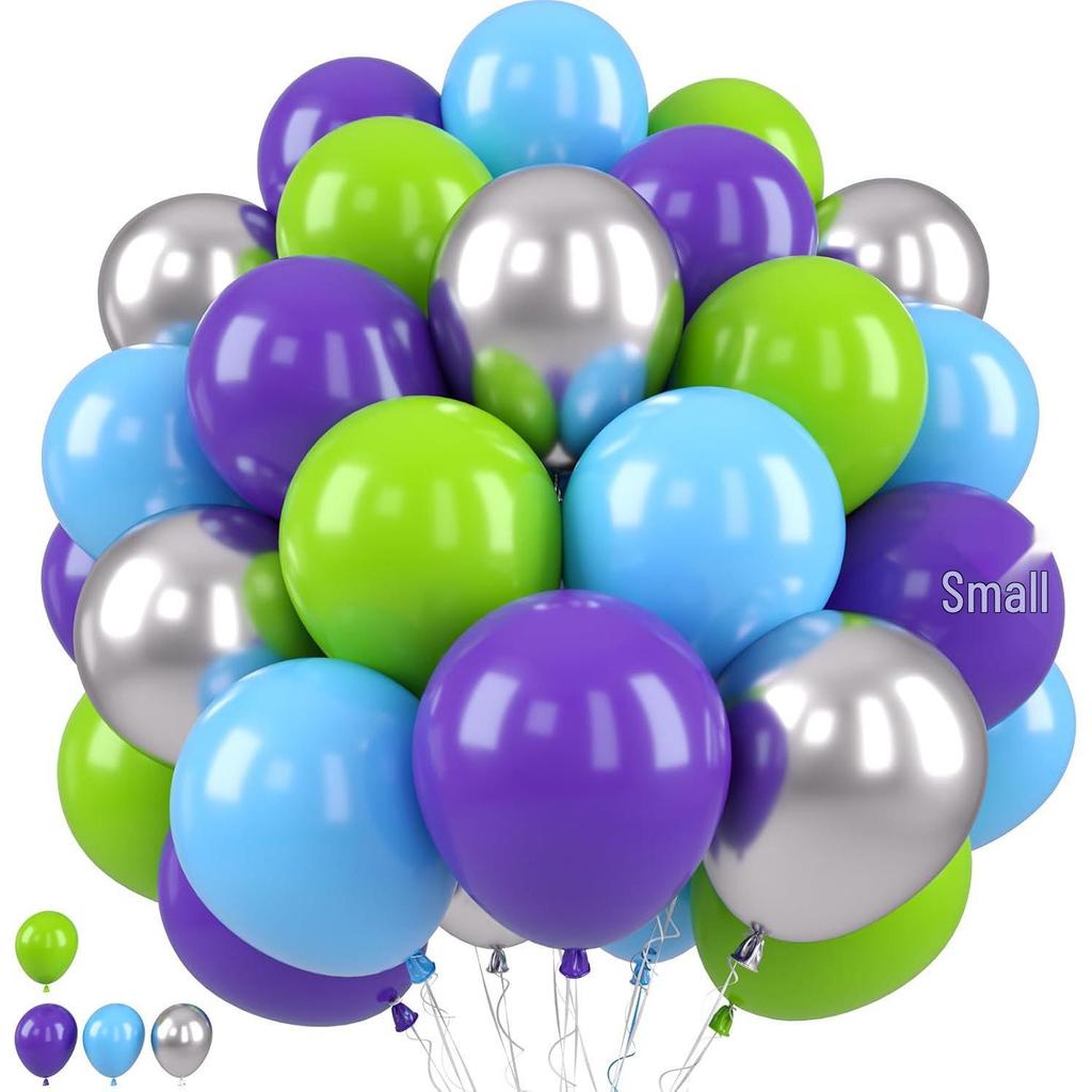 Cross-border Mermaid Sequin Balloon Set - 30pcs Birthday Decoration
