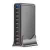 800W Technology Desktop Charging Adapter 10 Port Various Device Charging System with Overheating Protections for Phone