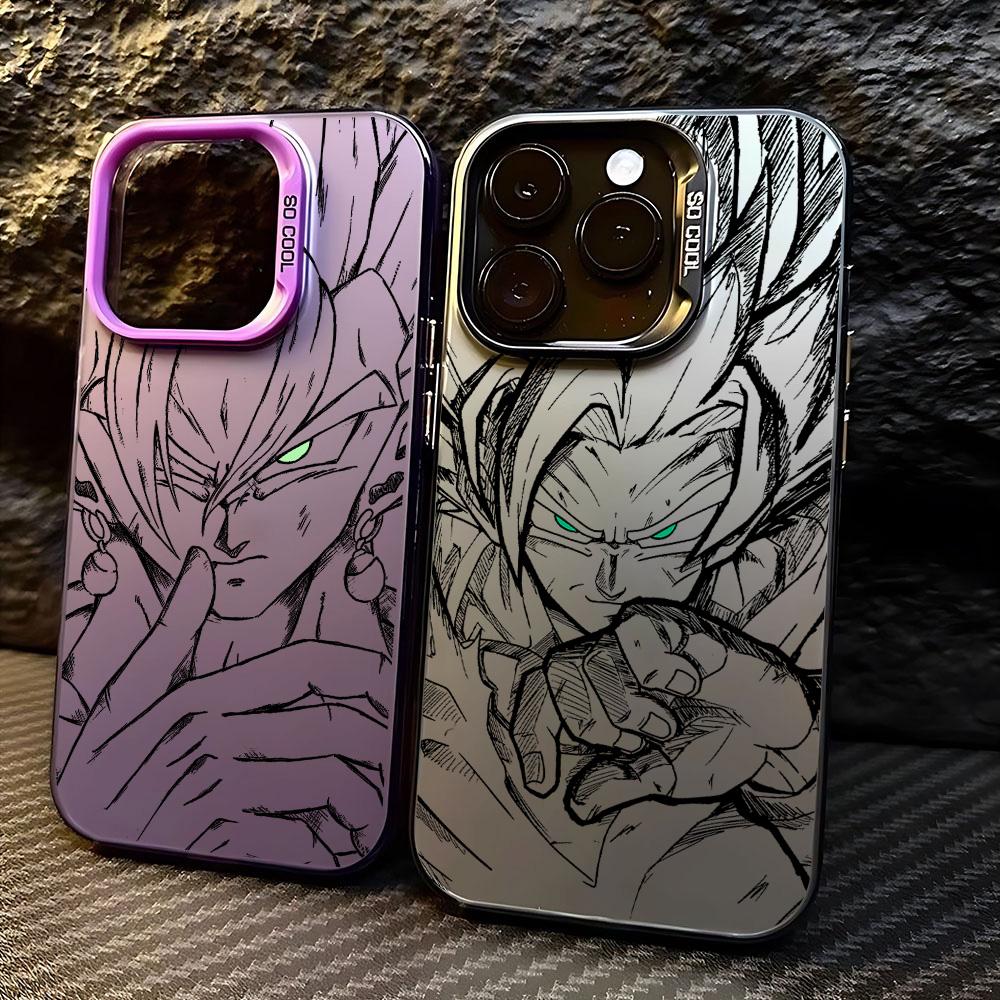 Anime Line Super Warrior Phone Case For Samsung Galaxy S26 S25 S24 S23 S22 S21 S20 Note20 FE Ultra Edge Plus 4G 5G Matte Cover