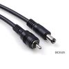 6.35mm Mono To RCA Gold Bent Tattoo Clip Power Cord