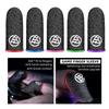 1 Pair High Sensitivity Finger Sleeves Conductive Fiber Material For Accurate Touch Displa Control In Competitive Gaming