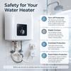 EU Safety RCD Plug 16A 10mA Electric Water Heater Plug Leakage Protection Plug  Bathroom Use
