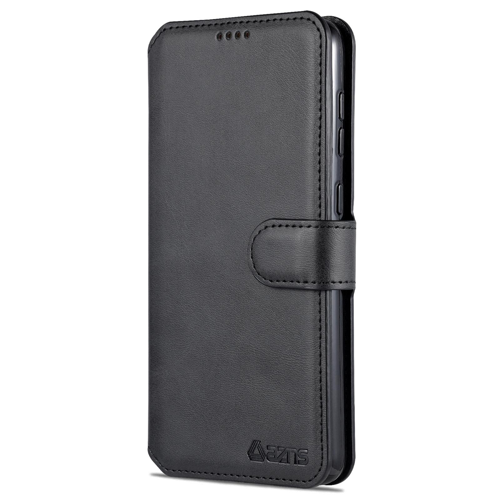 

AZNS PU Leather Case Magnetic Clasp Wallet Shock Absorption Phone Cover with Foldable Stand for Samsung Galaxy A53 5G Blue