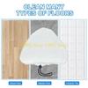L8RE 3/6/8Pcs Microfiber Steam Mops Replacement Triangles Mops Pads Fit for H20 S302
