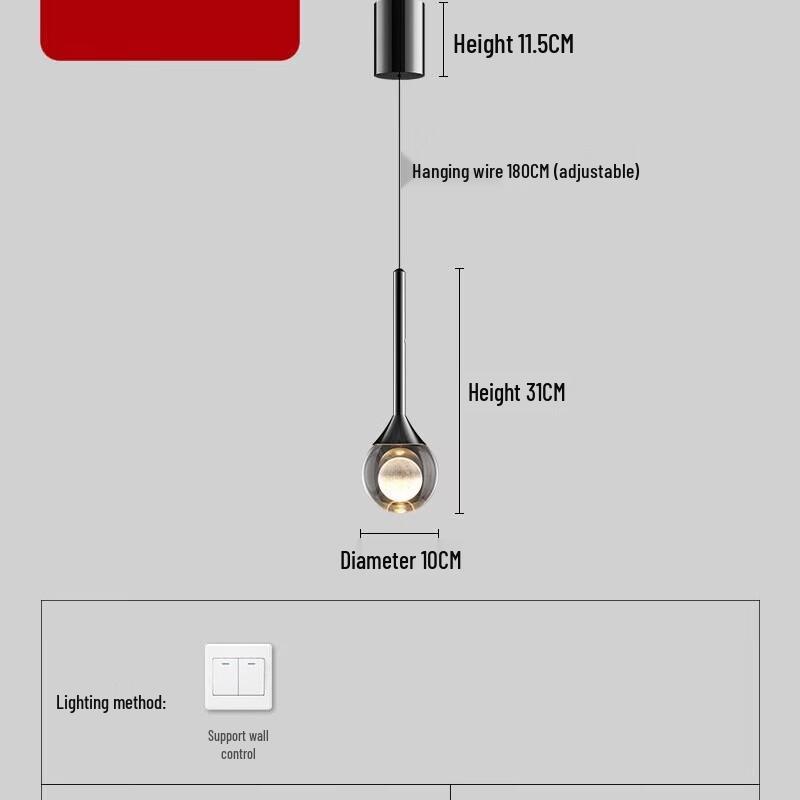

Nu-style Smart Adjustable Mini Pendant Emergency Lamp