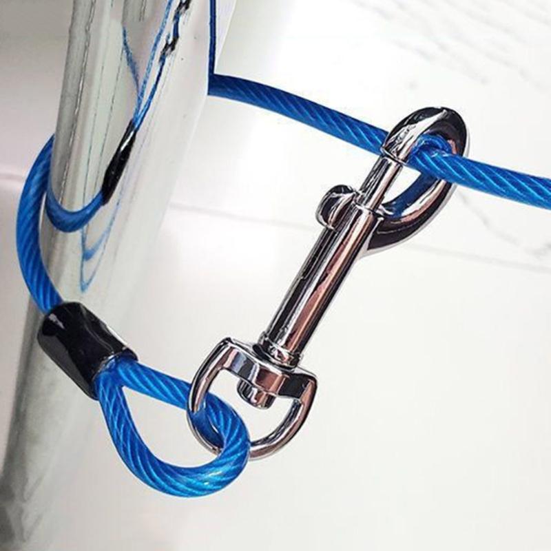 300cm Dogs Leash for Large Dog Walking Leash Rope Heavy Duty Extending Dog Leash Rope with Shock Absorbing Spring