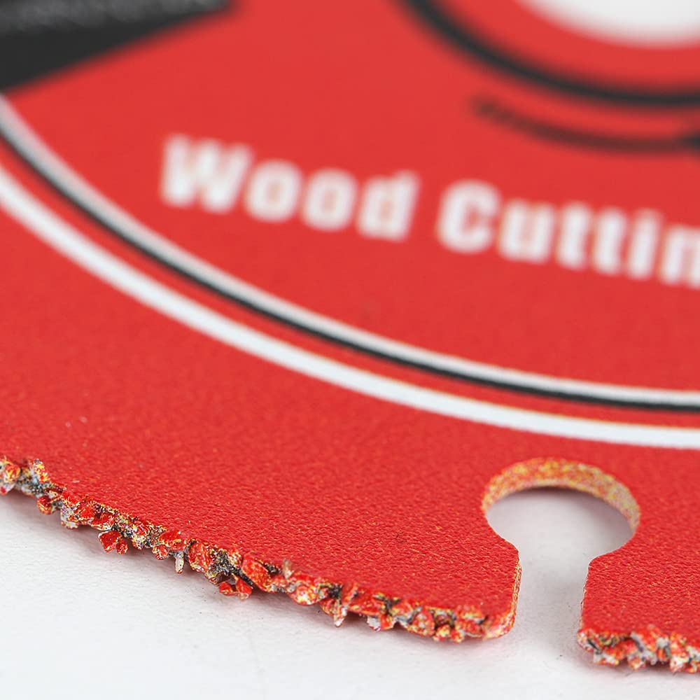 Raizi 75mm x 10mm Disc Grinder Saw Wood Cutting Diamond Saw Blade for Metal Cutting Multipurpose Diamond Vacuum Brazed Saw Blades Wood Blades, Stone,