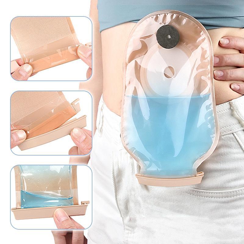 Ostomy Bag Clip Drainable Pouch Clamp Tail Closure Leak- Proof Colostomy Sealing Bar Postoperative Care Tool Fistula Accessories