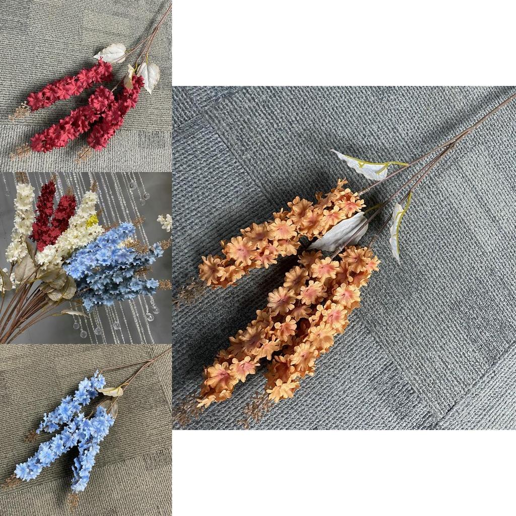 Elegant Artificial Hyacinth Wedding Flowers Faux Plant For Home And Party Decor