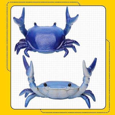Creative Cute Crab Pen Holder Weightlifting Crabs Penholder Storage Rack Gift