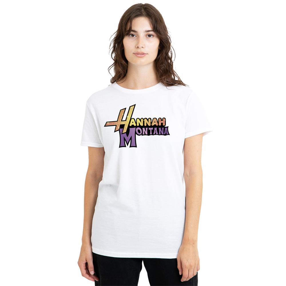 Hannah Montana Womens/Ladies Camp Rock Logo T-Shirt