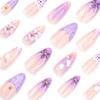 Aufdrücknagel, Falschnagel Klebt auf Nagel Falscher Nagel Acrylnagel Künstlicher Falschnagel für DIY Nagelkunstdesigns