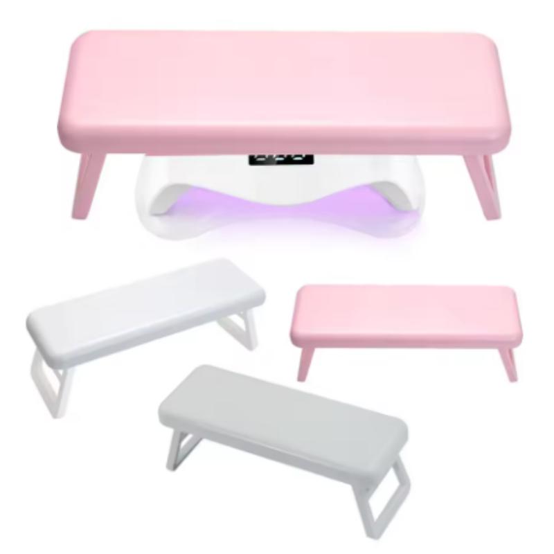 Comfortable Nail Arm Rest Foldable Plastic Nail Hand Rest Manicure Arm Rest Stand Hand Pillow Nail Art Accessories