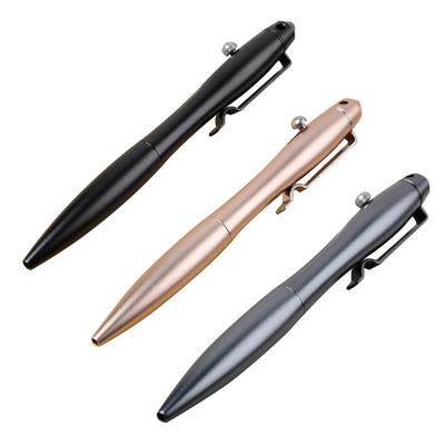 Praktischer Gelstift aus massiver Aluminiumlegierung Retro Repetierstift Schreibwerkzeug Zubehör