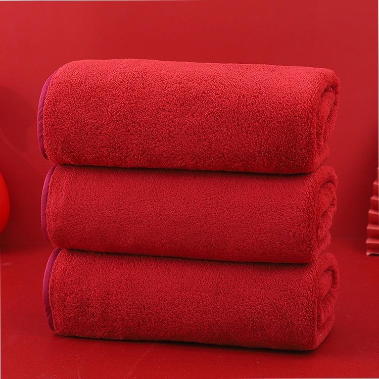 Wedding Party Favor Towel with The Character