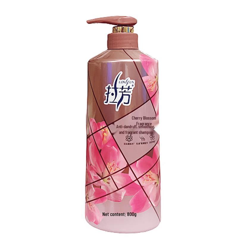 

Lafang Anti-Dandruff Softening Shampoo - Cherry Blossom Scent 800ml