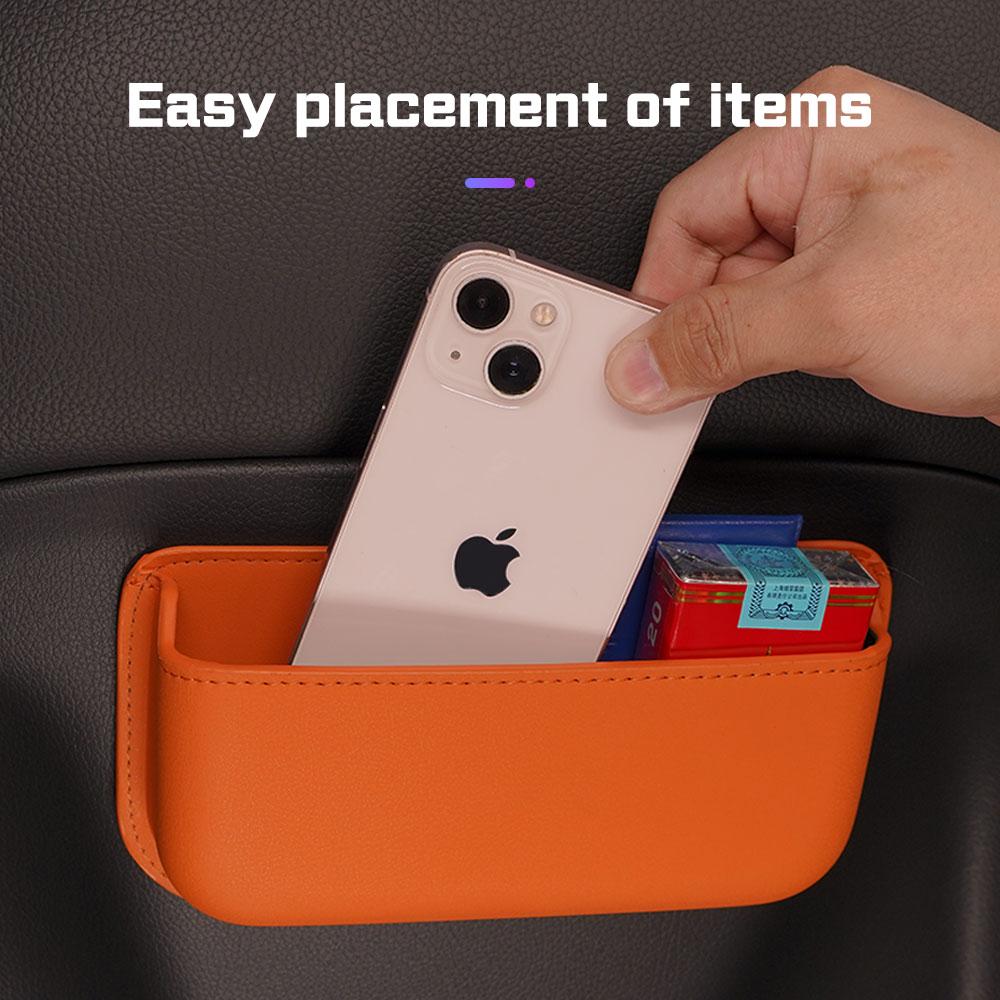 Car Door Storage Box Cards Phone Key Collecting Case For BMW E38 E46 F15 E90 E92 E87 G20 G30 X1 X3 Sticky Pouch Auto Accessories