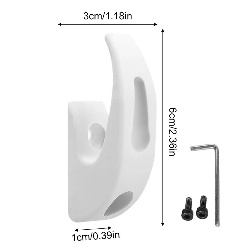 1pc Electric Scooter Front Hook Hanging Handlebar Bags Luggage Electric Scooter Skateboard Storage Hook Hanger Parts Accessories