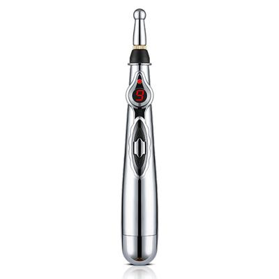 Electric Acupuncture Massage Pen Reduce Discomfort Acupoint Meridians Massager with Essential Oil