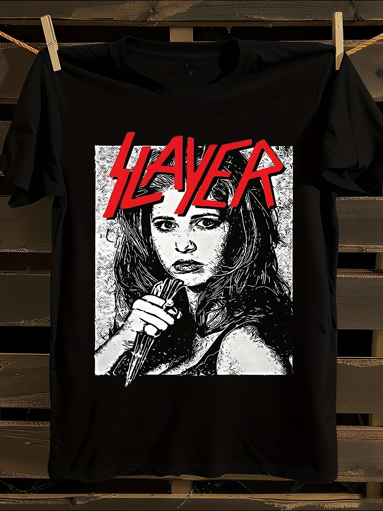 Buffy Vampire Slayer and Metal Mashup Graphic T-shirt XXXXL