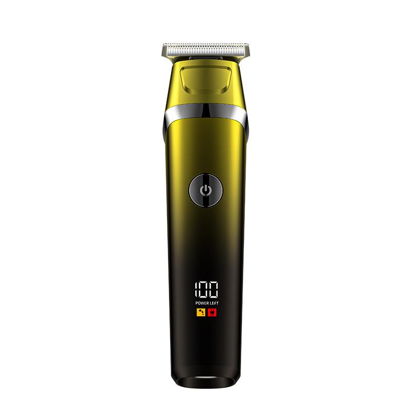 

New Multifunctional New Men s Retro Oil Head Electric Push Hair Salon Carving Push White Small Fader Household USB Hair Clipper Electric Push
