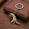 Keychain Pendant Dinosaur Shape Lightweight Durable Keychain Portable Creative Fun Keychain for Bags Car Keys