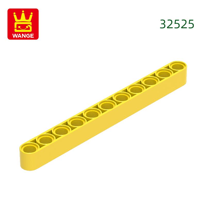 35Pcs/lot 32525 1x11 Thick Hole Block Moc Colours Accessories Compatible with with Brick DIY Children's Toy Building Assembly Parts