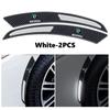 cycr3 For Skoda Carbon Fiber Car Wheel Eyebrow Fender Sticker Reflective Strips Warning Protector Strip Octavia Superb RAPID FABIA