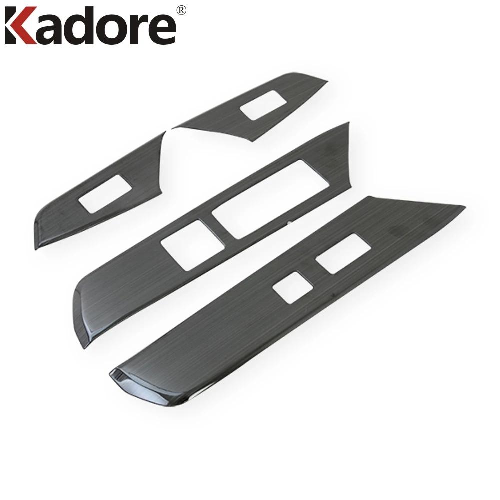 Car Inner Door Window Lift Switch Button Panel Cover Trim For Lexus UX 200 250h 260h -  Steel Interior Accessories