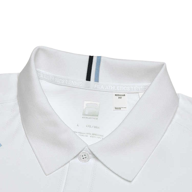 Fila Tennis Series Pullover Comfortable Fashion Short Sleeve Polo Shirt Men Tops A11M513105F-ZA