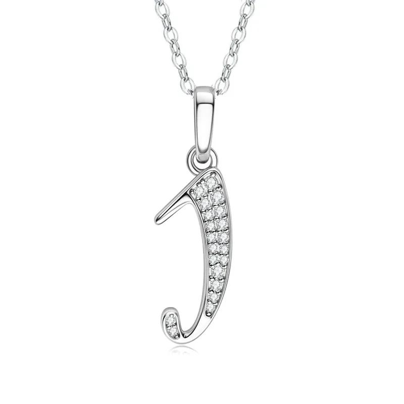 2025 New 26 Letter Zircon Necklace Design, Trendy English Pendant, Fashionable Temperament, High-end Personality, New Necklace