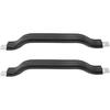 55009801K Interior Door Handle Pull Strap Kit Black Front Left Driver and Right Passenger Side Compatible with Jeep Wrangler YJ 1987-1995 Pack of 2