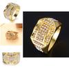 Zircon Square Shaped Wedding Rings Zircon Ring Men For