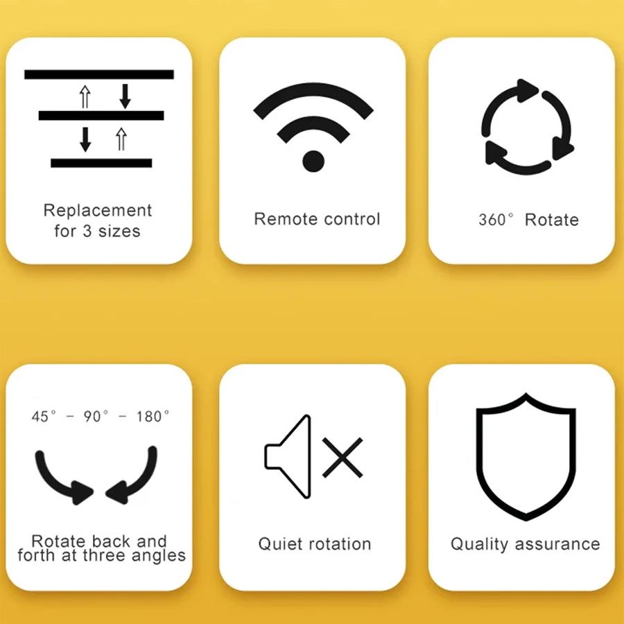 

3 скорости электрический вращающийся визуализатор 360° поворотный стол регулировка USB зарядка дисплей стенд для видеосъемки реквизит ювелирные изделия обувь чёрный